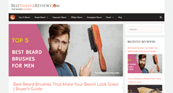 Desktop Screenshot of bestshaverreview.com